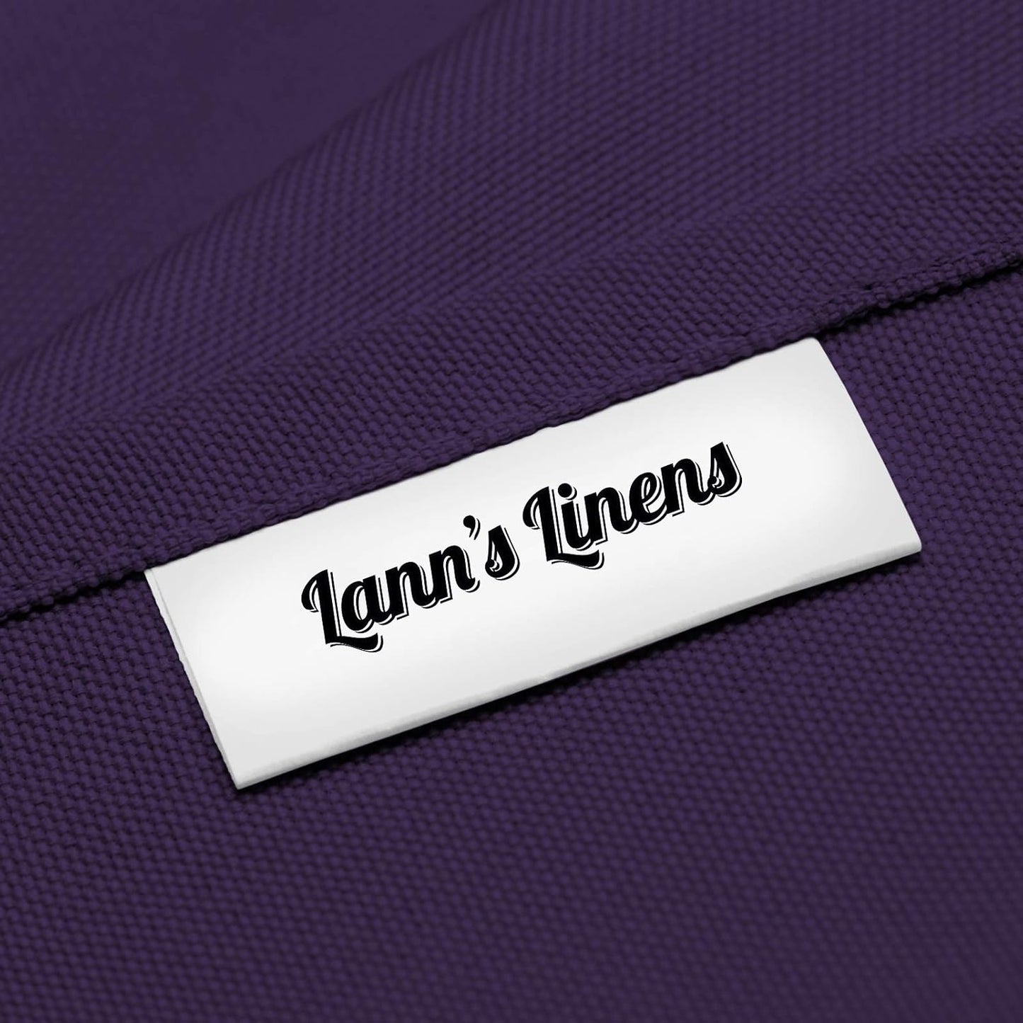 Lann's Linens - 10 Premium 120" Round Tablecloths for Wedding/Banquet/Restaurant - Polyester Fabric Table Cloth - Purple