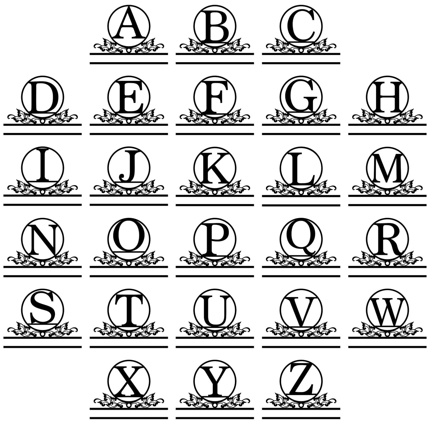 Custom Metal Name Sign Metal Wall Art Split Letter Monogram Wall Art Personalized Wedding Gift Fire Pit Outdoor Decor Cabin Sign