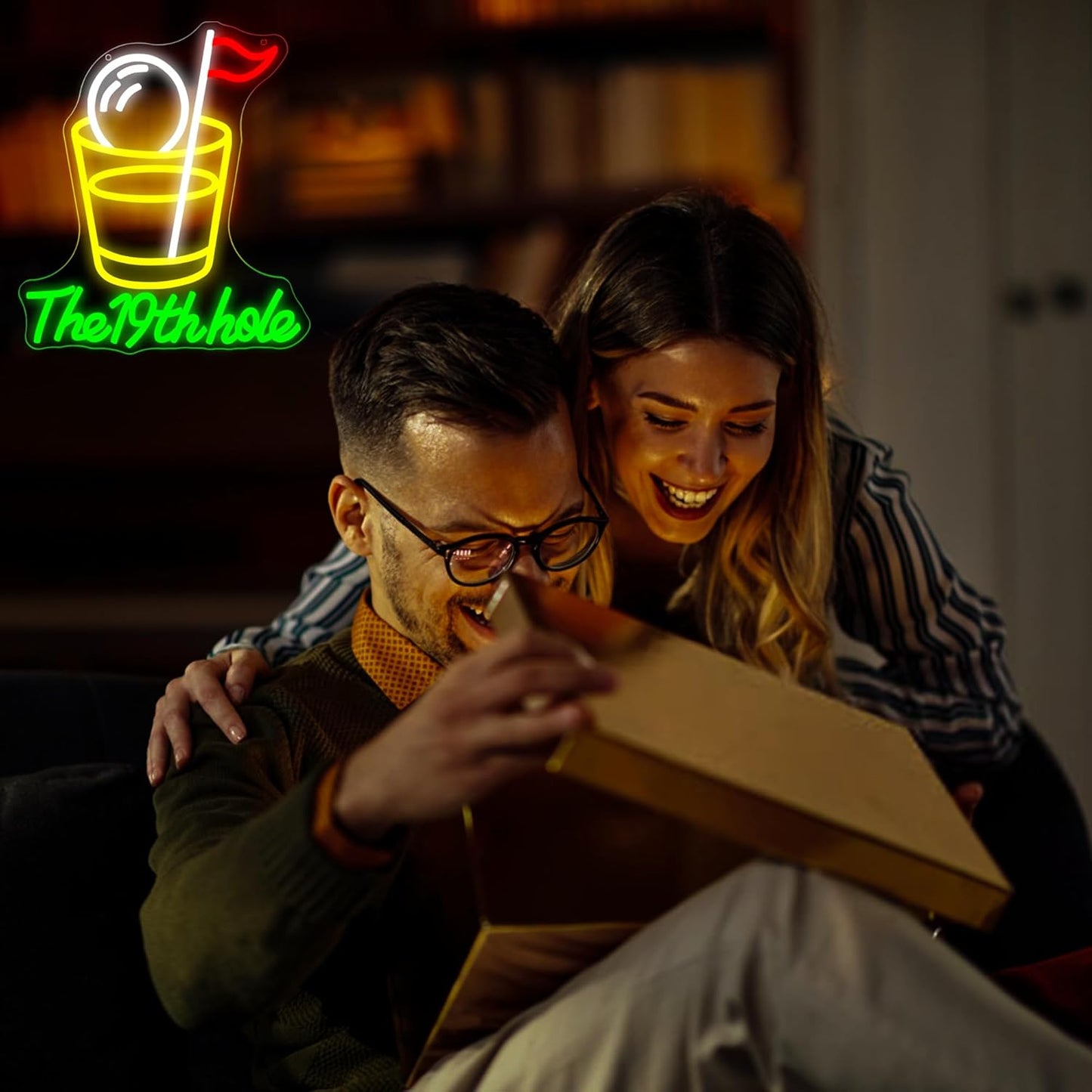 Golf Neon Sign for Wall Decor Golf Neon Light for Man Cave Dimmable LED Light Up Sign for Course Gym Club Bedroom Park Party Club Decor Birthday Gifts Art Size13.1 * 12.9In(WZCP204)