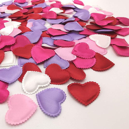 Heart Confetti Decoration - Romantic Decor for Valentine's Day,Mother's Day,Birthday,Anniversary,Thanksgiving,Christmas,New Year (400PCS Mix)