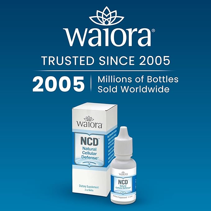 Waiora NCD Zeolite Liquid Drops – Pure Zeolite Binder for Immune Boost, Gut Cleanse, pH Balance, Best Liquid Supplement for Men & Women, pH Balance, Cleansing Drops (0.5oz, 90 Servings)