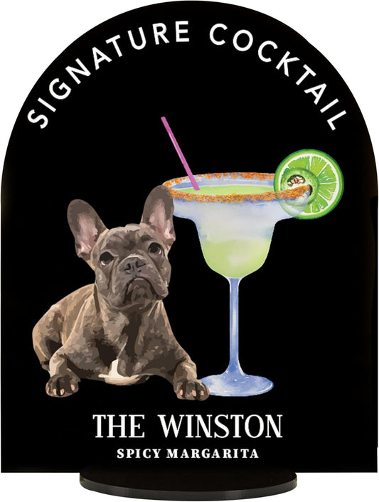 Pet Signature Drink Wedding Signs