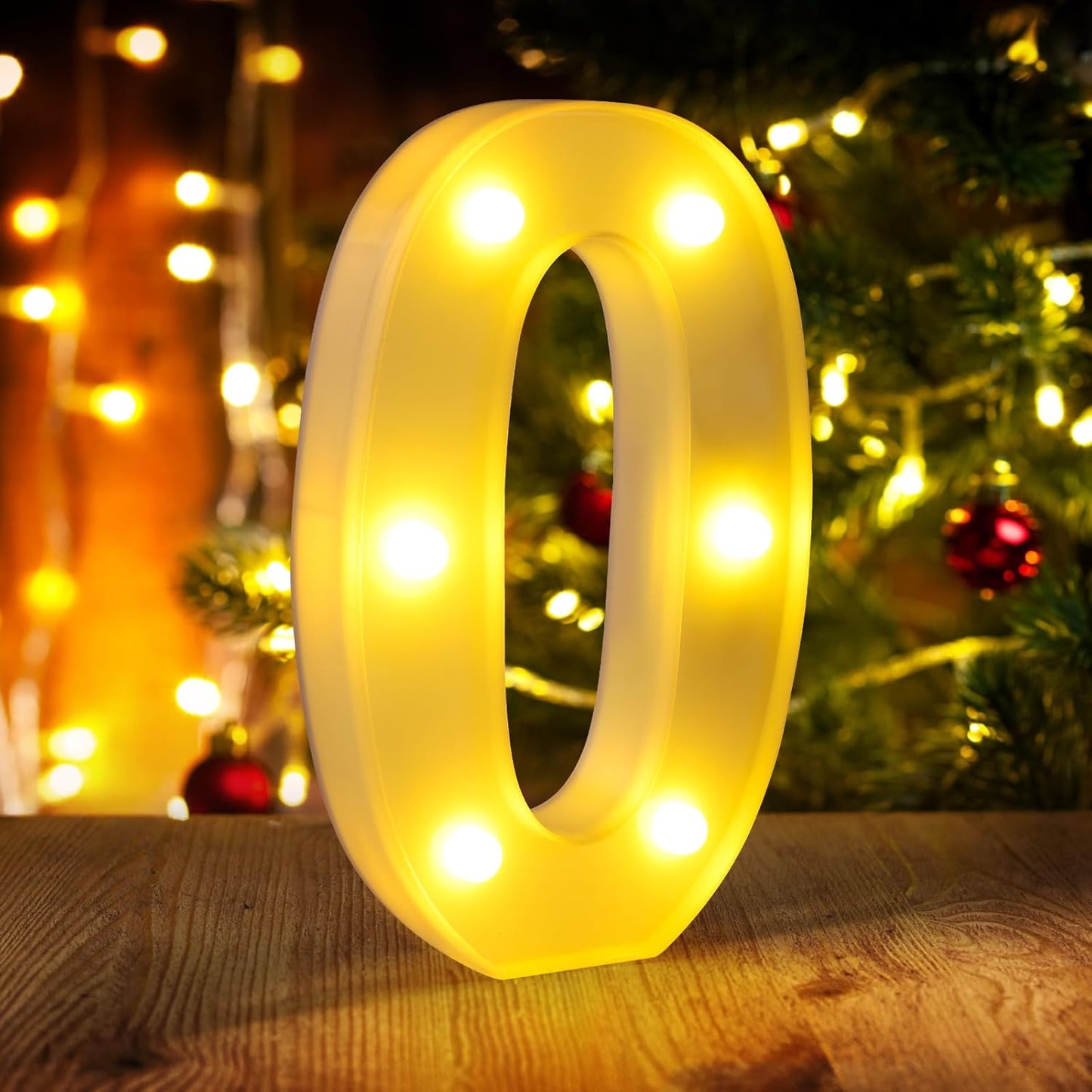 Marquee Numbers 0,Led Large Marquee Letters Sign 26 Alphabet and 10 Light Up Numbers for Party Décor,Birthday Numbers and Personalized Name Sign for Wall Christmas Wedding Home Decoration