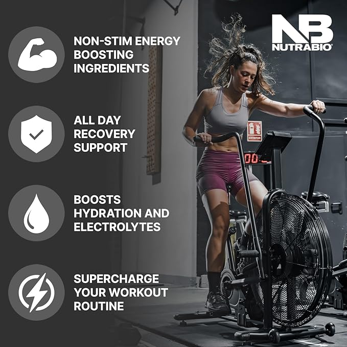 NutraBio Alpha EAA - All-Day Amino Acids for Muscle Growth and Hydration - Essential Amino Acids with Nootropics & Adaptogens- Full Spectrum EAA BCAA Powder - 30 Servings - Grape Berry Crush