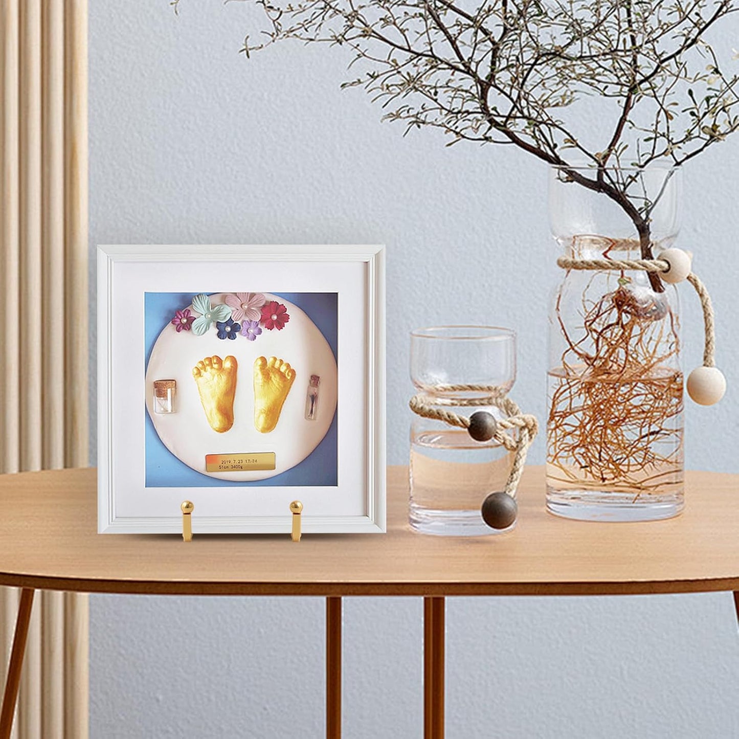 Plate Holder Easel Display Stand - 4.5 inch Metal Plate Stands for Display - Tabletop Picture Stand - Gold Iron Easels for Display Pictures | Photo Frames | Book | Decorative Plates | Plaque -4 Pack