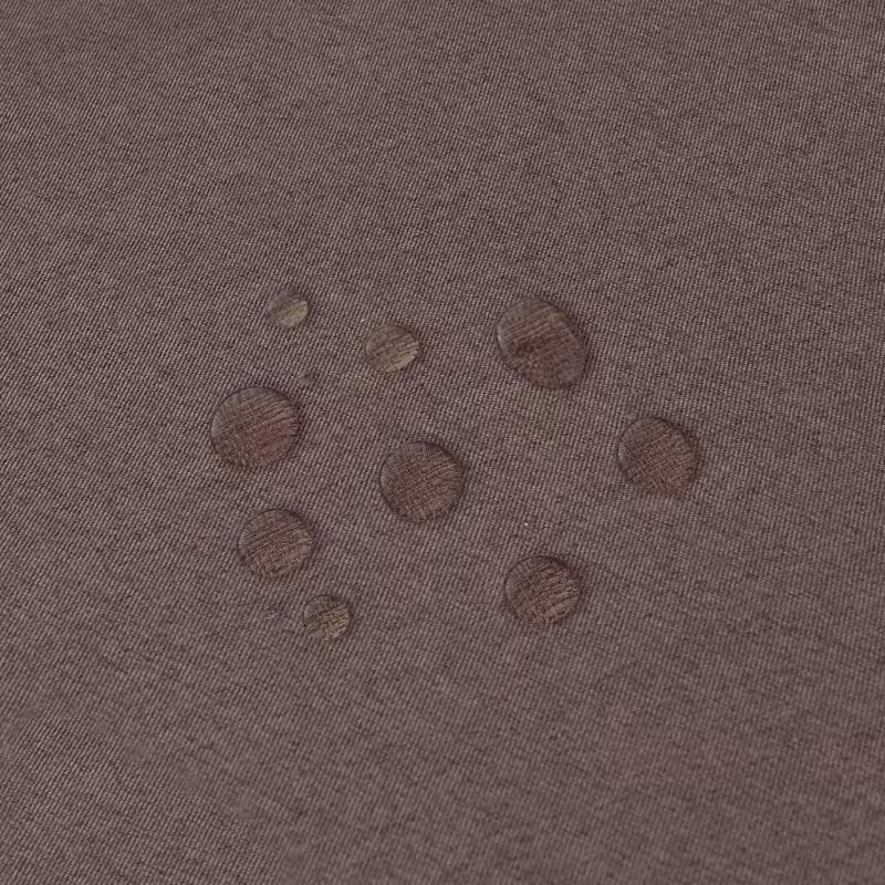 NLMUVW Brown Linen Tablecloth Rectangle, Chocolate Textured Table Cloth Farmhouse Water Resistant Table Cover for Kitchen Dining Coffee, 54 x 90 Inch