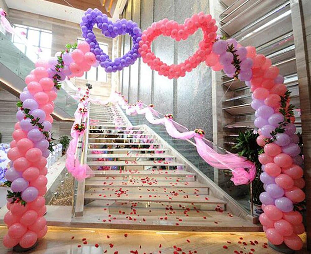 120 PCS Decorative Balloons Rings Balloon arch Convenient Clip Connector, Wedding decorations Event Party Supplies Garden decorations