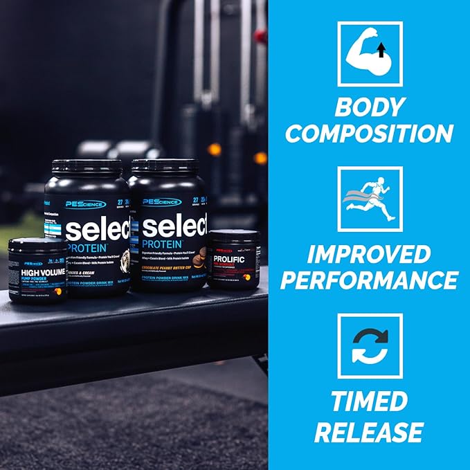 PEScience Select Protein Powder, Whey and Casein Blend, Clean Protein Powder for Women and Men, Low Calorie, Low Carb, Keto Friendly, Gluten Free, Chocolate Peanut Butter Cup, 27 Servings