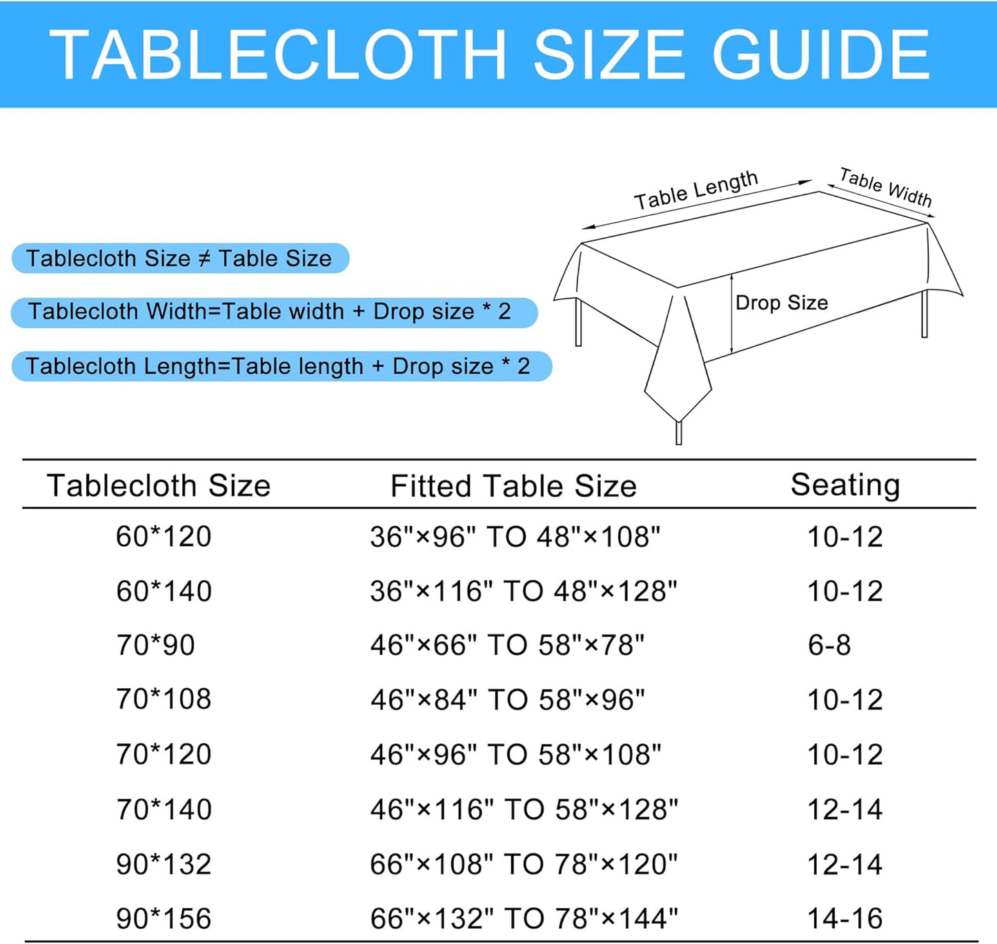 Hiasan Faux Linen Rectangle Tablecloth - Wrinkle and Stain Resistant Washable Table Cloth for Kitchen Dining Room Holiday Table Cover for Dinner, Red, 90 x 132 Inch