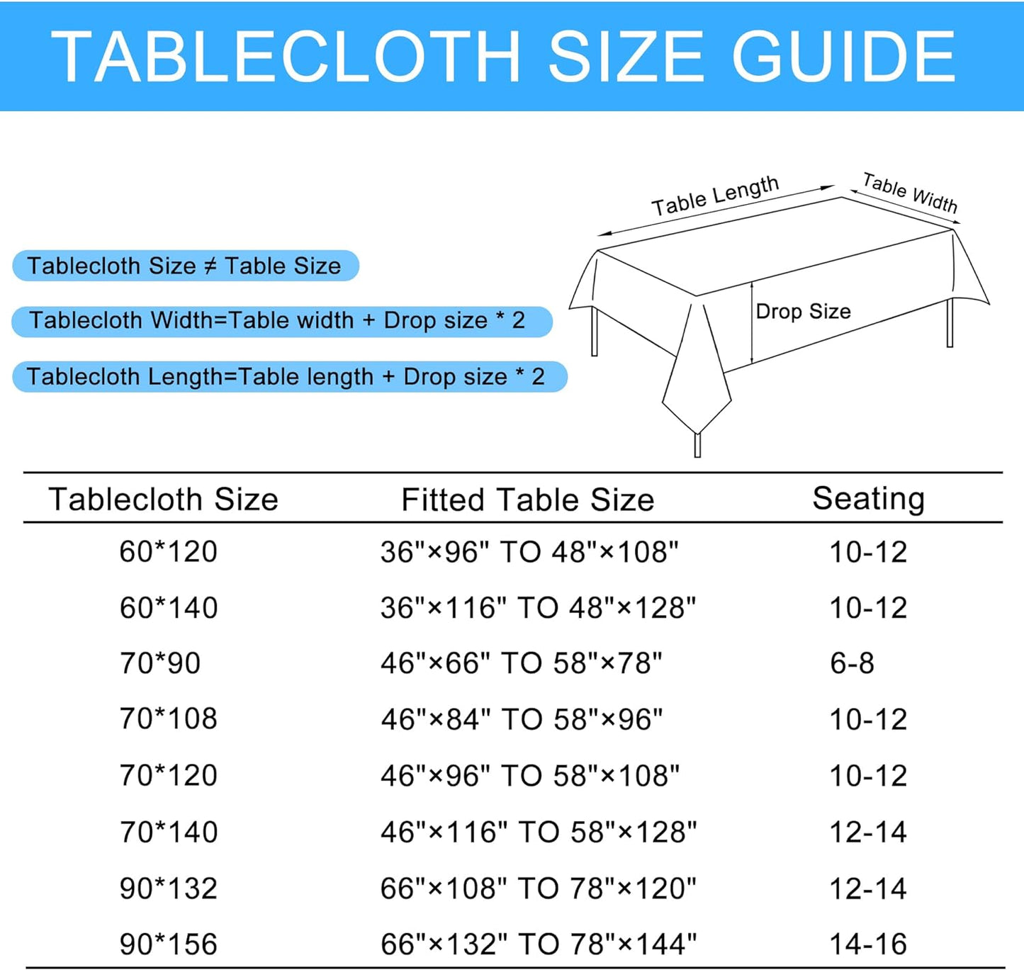 Hiasan Faux Linen Rectangle Tablecloth - Wrinkle and Stain Resistant Washable Table Cloth for Kitchen Dining Room Holiday Table Cover for Dinner, Champagne, 70 x 90 Inch