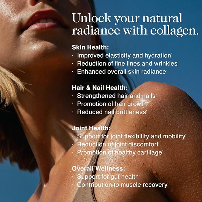 NAKED Vanilla Collagen Peptides Protein Powder, 25 Servings, Pasture-Raised, Grass-Fed Hydrolyzed Collagen Supplement, Paleo Friendly, Non-GMO, Keto, Gluten Free, 19.4oz