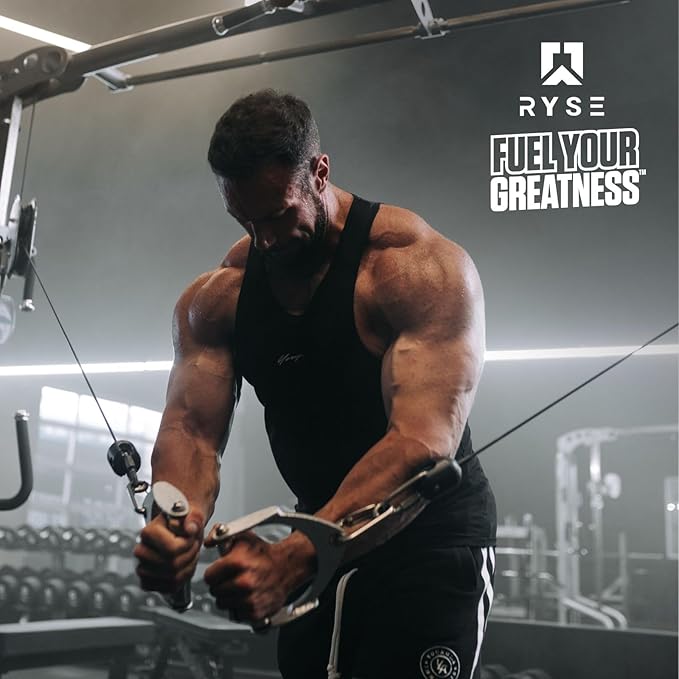 RYSE Loaded Creatine for Men & Women - Electric Lemonade - Muscle Building Formula with 3 Forms of Electrolytes, Betaine Anhydrous and Peak ATP - Strength, Power & Endurance Support - 30 Servings