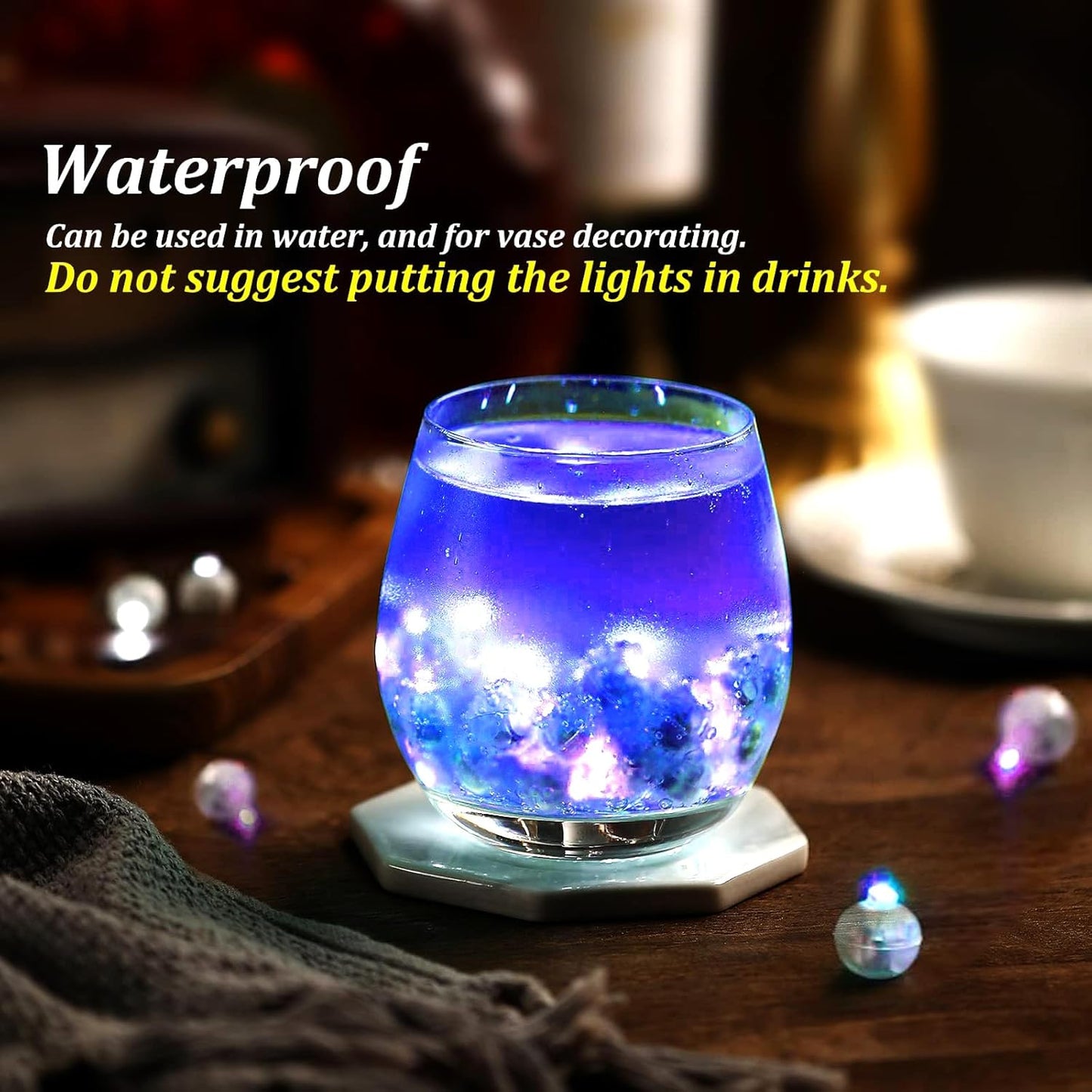 50pcs LED Purple Balloon Light, Round Led Mini LED Lights for Paper Lantern Balloon Indoor Outdoor Party Event Fun, Birthday Party Wedding Decoration Supplies