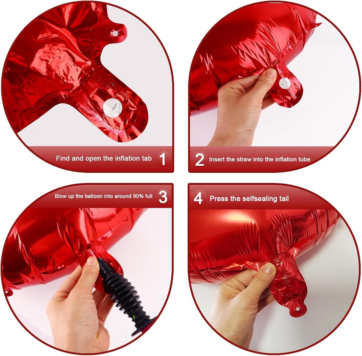 Red 40 Inch 0 Number Balloons, 0 Decorations for 10 20 30 40 50 60 70 80 90 100Birthday, Foil Giant Birthday Graduations Anniversary Party Balloons