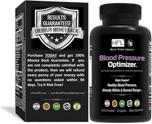 Blood Pressure Optimizer™ by Dr. Sam Robbins | Healthy Blood Pressure & Vascular Function | Heart, Brain & Kidney Health