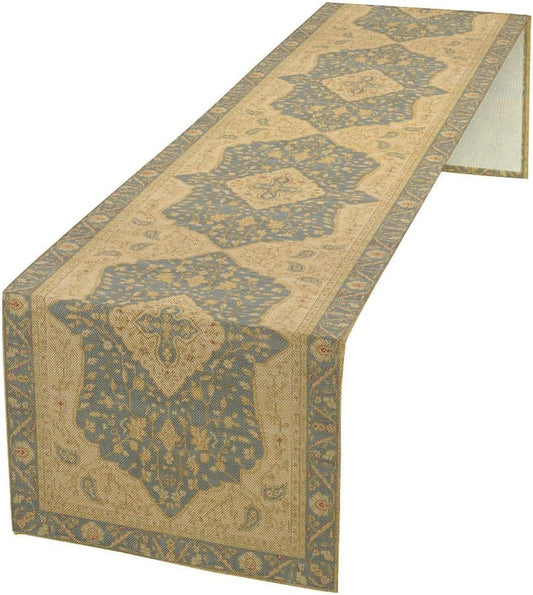 Boho Table Runner,Vintage Geometric Traditional Textured Rustic Farmhouse Bohemia for Home Farmhouse Kitchen Table Dining Coffee Room Garden Party Wedding Decor 13x120in