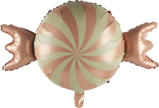 Matte 4D Sweet Candy Balloons Round Candy Foil Balloons for Kids Birthday Baby shower Wedding Christmas Theme Party Gift Decoration Supplies 2