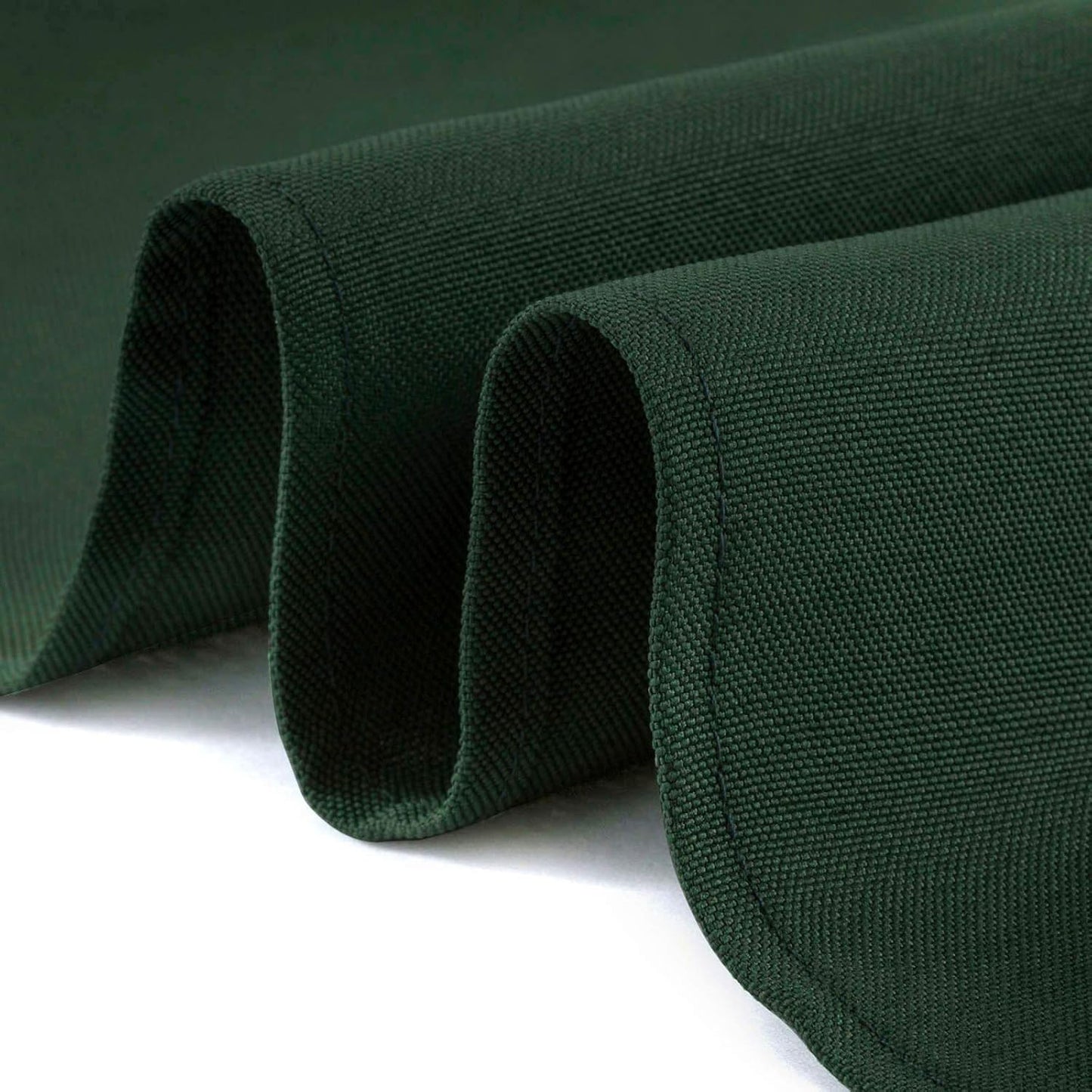 Lann's Linens - 10 Premium 90" Round Tablecloths for Wedding/Banquet/Restaurant - Polyester Fabric Table Cloths - Hunter Green