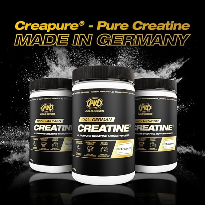 Creapure Creatine - 100% Pure German Creatine monohydrate Powder - 82 Servings - 410 g