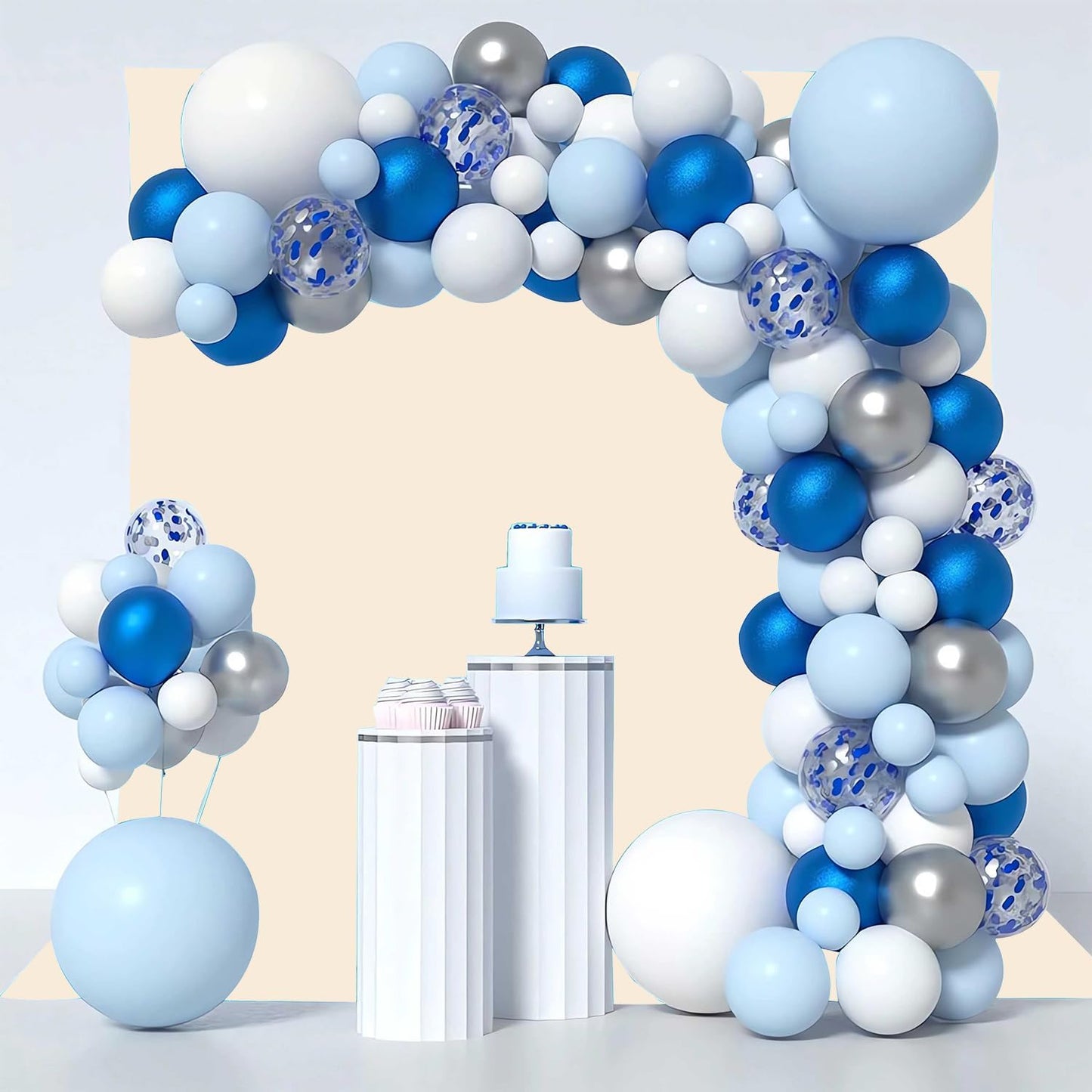 Cream Photography Backdrop for Photoshoot, Photo Backdrop Curtain, Perfect Cream Backdrops for Party Portrait Photoshoots Video Studio 8FTx10FT