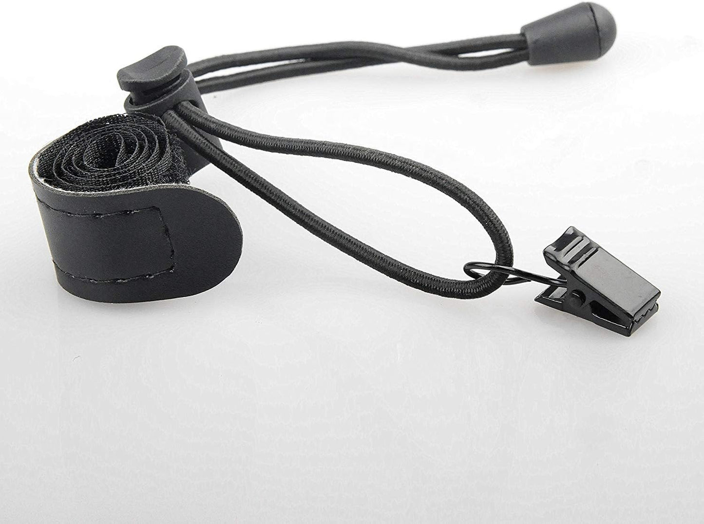 SLOW DOLPHIN Backdrop Background Muslin String Clips Holder Multifunctional for Photo Video Photography Studio 16 Pack, Black