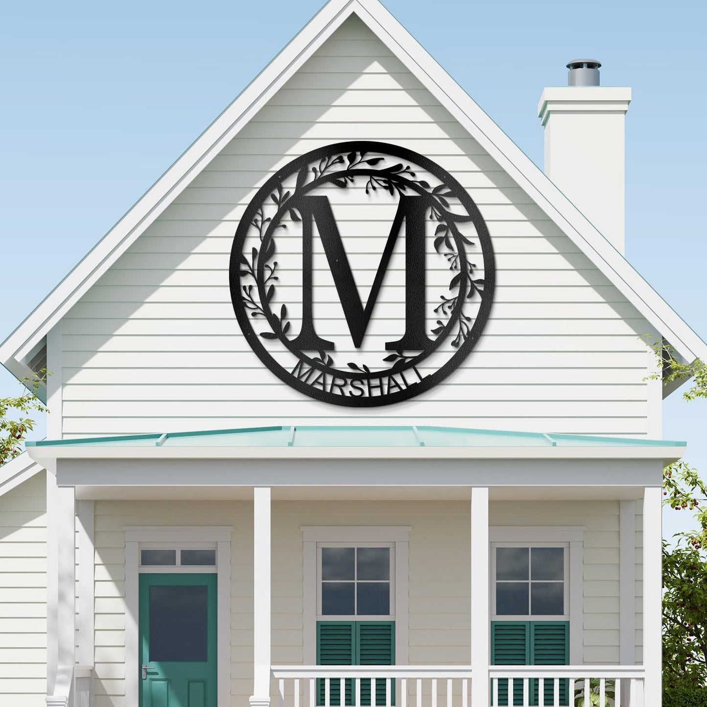 Custom Metal Signs Metal Name Sign Metal Wall Art Split Letter Monogram Wall Decor Metal Wall Art Last Name Sign Family Name Sign Personalized Wedding Gift Fire Pit Sign Outdoor Decor Cabin Sign