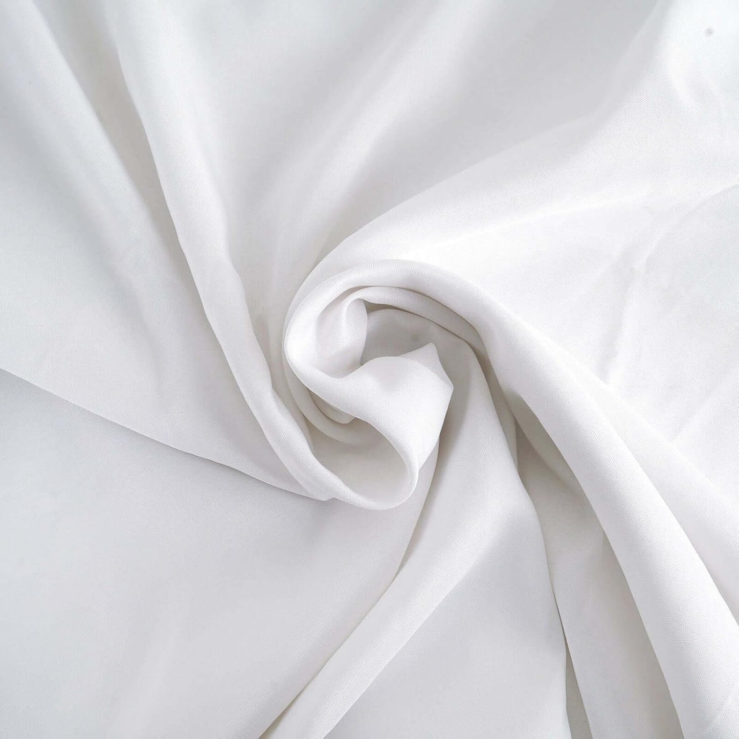 Efavormart 54x54 White Wholesale Linens Seamless Polyester Square Linen Tablecloth for Wedding Banquet Party Restaurant