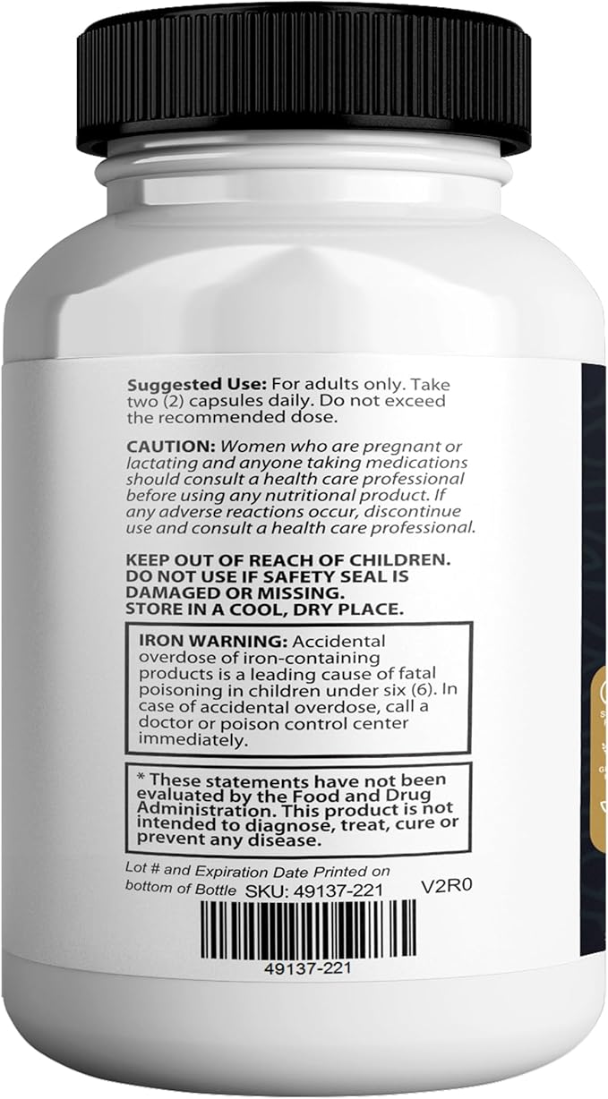 Metanail Max Hair, Skin & Nail Supplement, 60 Capsules, with Biotin 5000mcg, Vitamins & Herbal Blend (2)