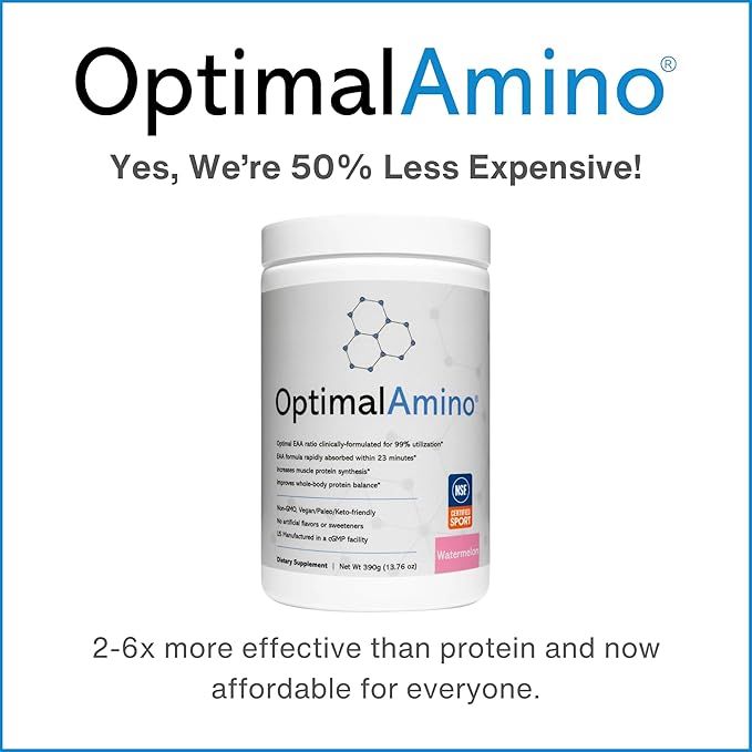 Amino Acid Powder | 99% Utilized Essential Amino Acid (EAA) Supplement | Pre/Post Workout & Muscle Recovery | NSF for Sport Certified | Watermelon Flavor