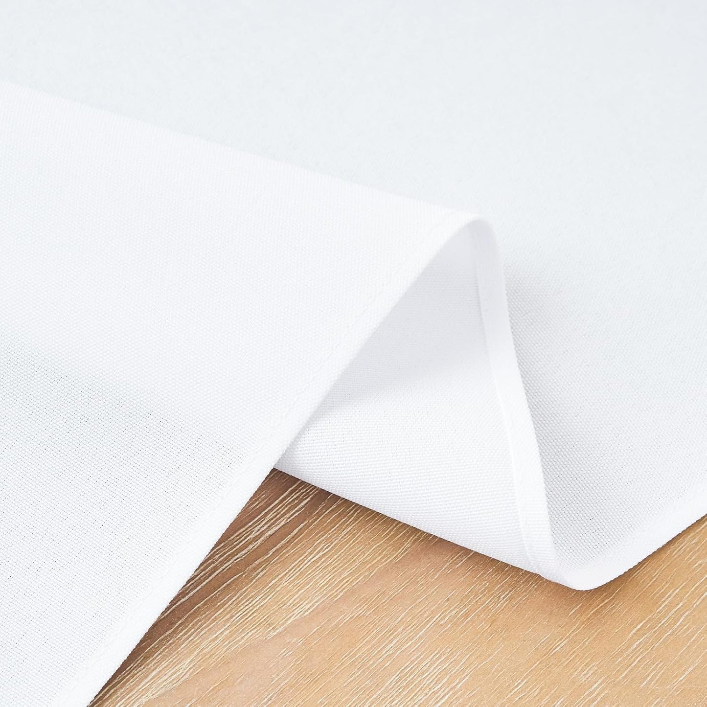 2 Pack White Table Runner 12 x 60 Inch Solid Color Farmhouse Runners Coffee Table Dresser for Daily Party Home Decoration