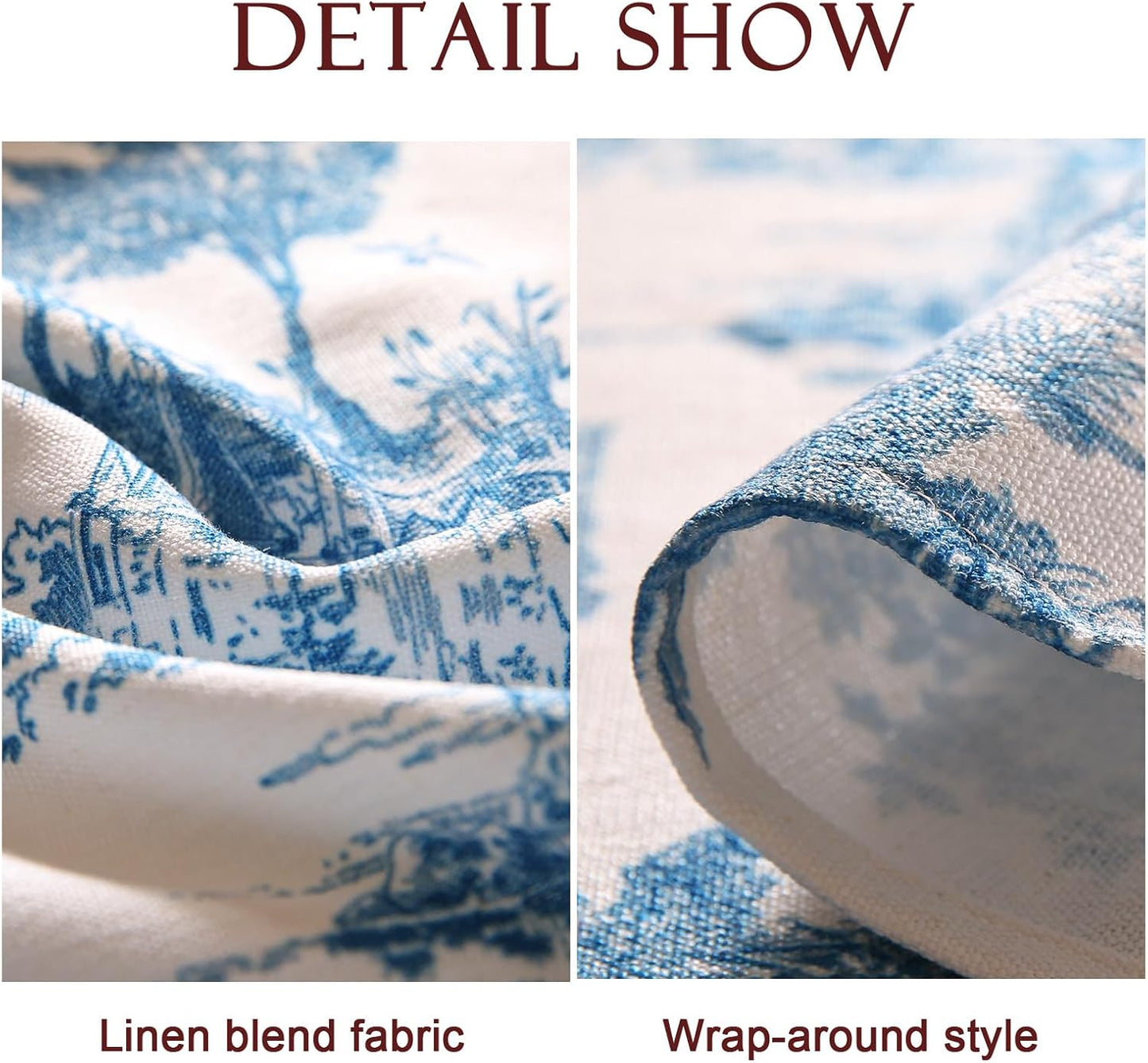 patdrea Designer Vintage Cyan Tablecloth for Rectangle Table,Linen Ancient Castle and Manor Pattern Tablecloths,Table Cover Decor for Kitchen Dining Christmas,Thanksgiving,55"x79"-Lucerne a