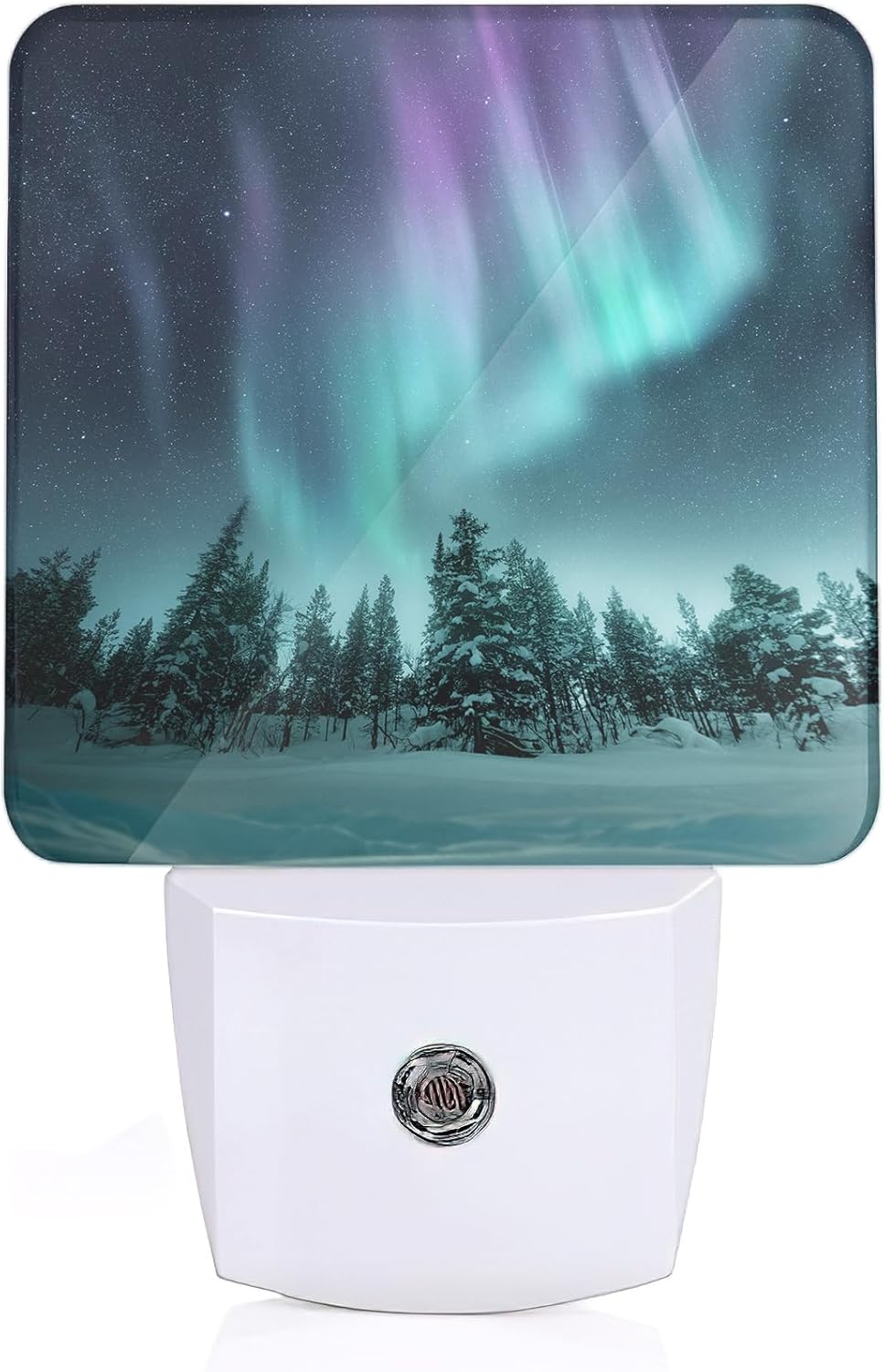 Aurora Forest Night Light, Night Light Plug into Wall with Dusk to Dawn Sensor, LED Lamp Energy Saving Lights for Men Women Boys Girls,Lamp for Bedroom Bathroom Hallway