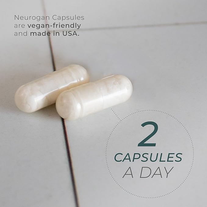 Neurogan NAD+ with Resveratrol Capsules 1:1 Ratio - 1200mg Per Serving, 90 Ct - Cellular Health & Healthy Aging Supplements, Energy & Immune Support - Nicotine Adenine Dinucleotide NAD+ Supplement