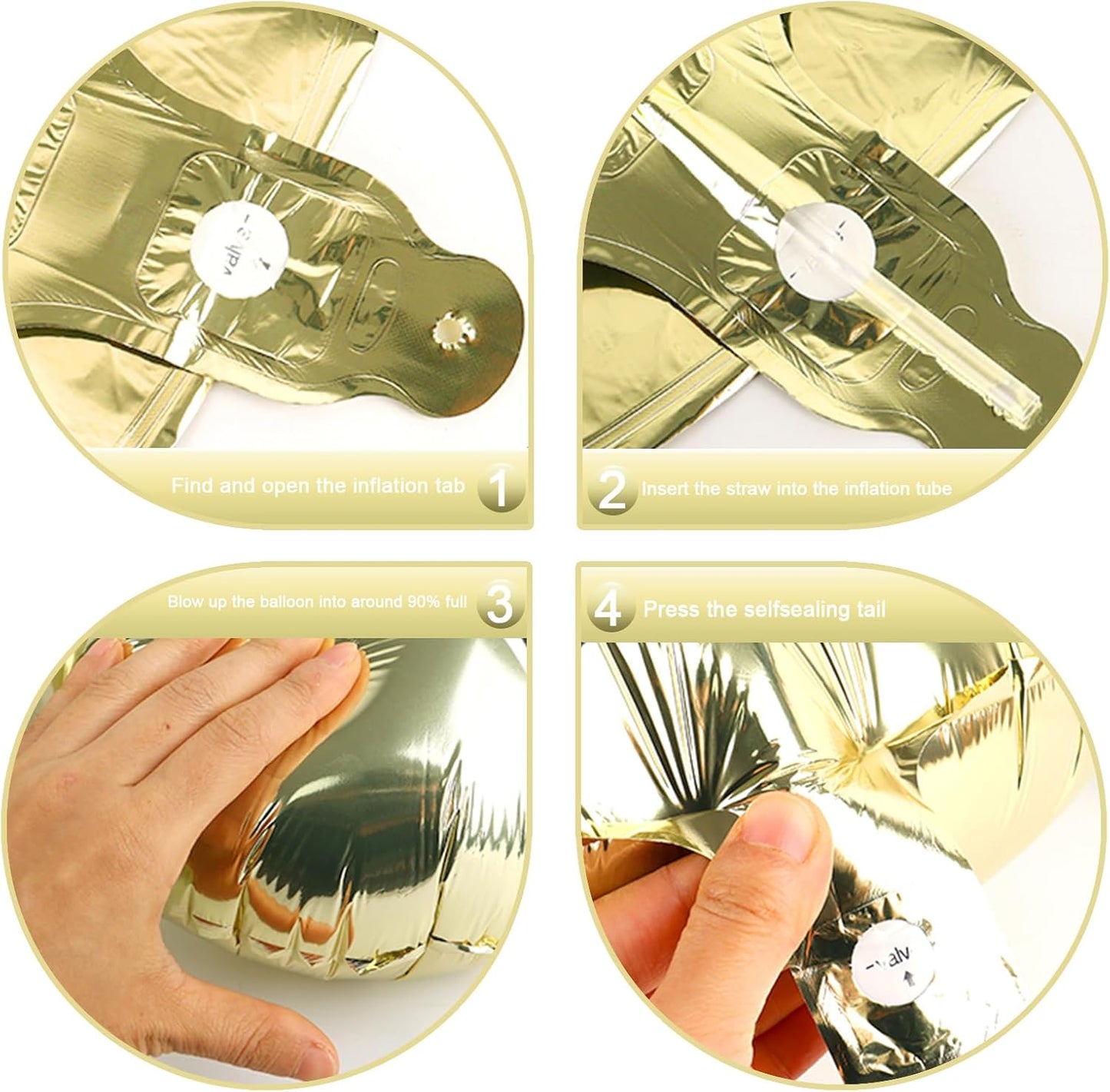 Champagne Gold 40 Inch 0 Number Balloons, 0 Decorations for 10 20 30 40 50 60 70 80 90 100 Birthday, 2026 Light Gold Foil Giant Birthday Graduations Anniversary Party Balloon