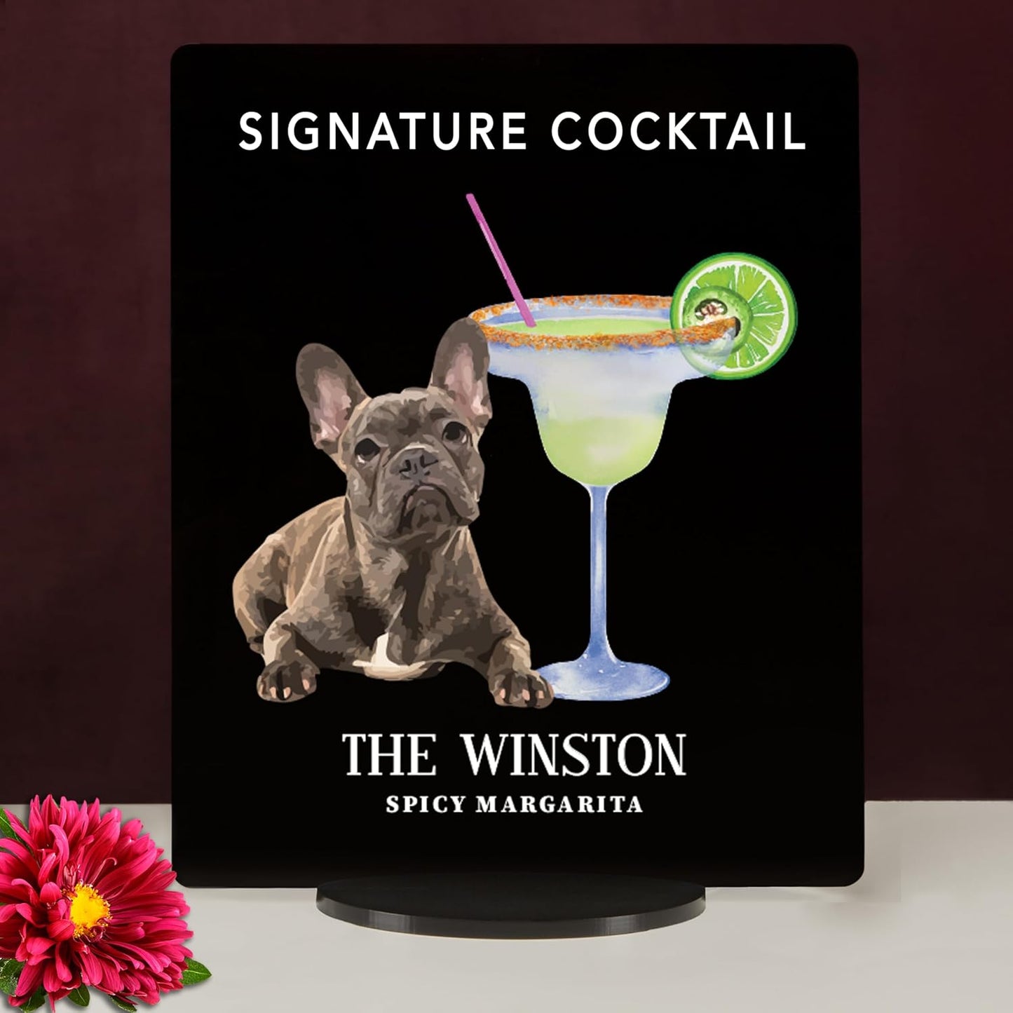 Pet Signature Drink Wedding Signs