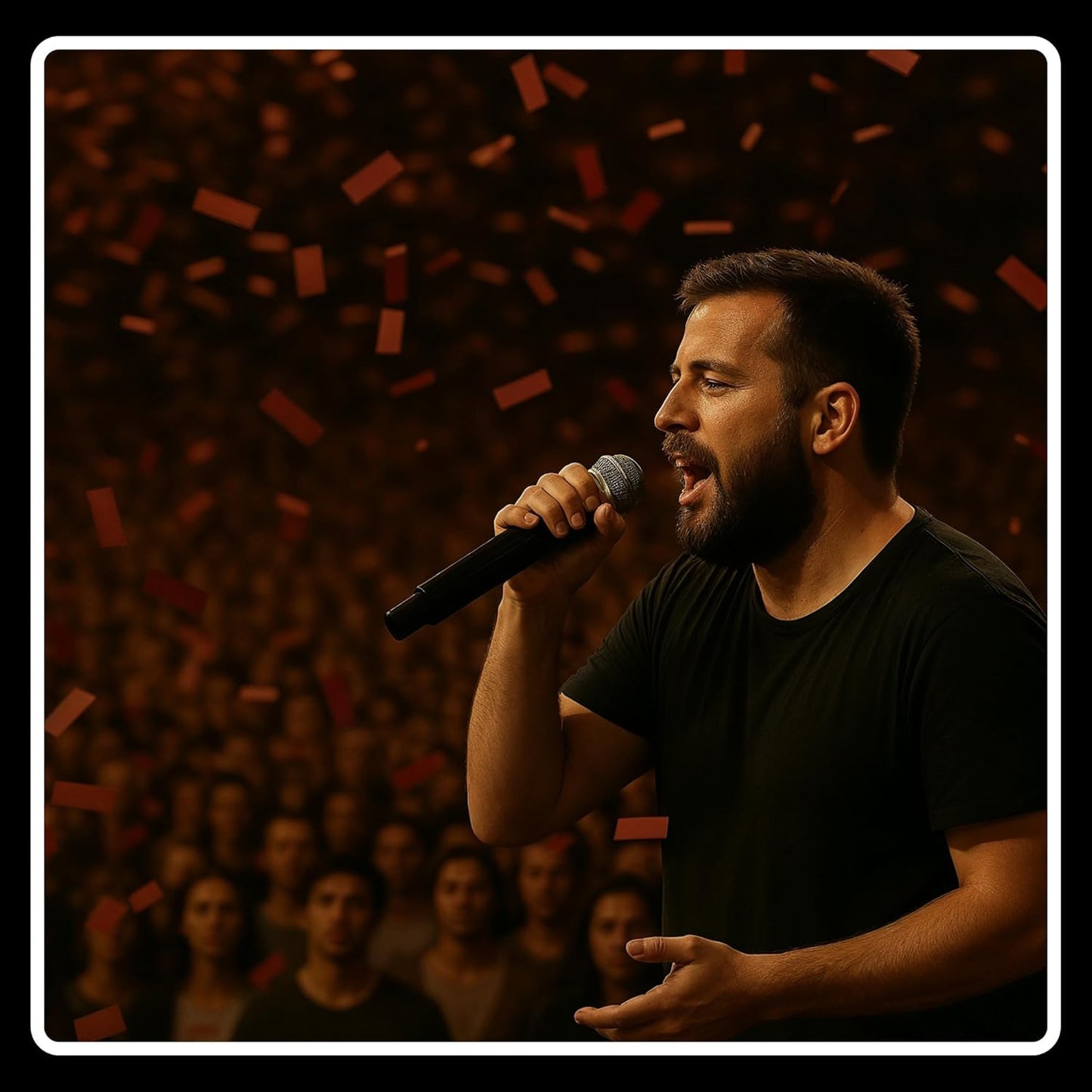 Rectangular Biodegradable Confetti - Maroon Fluttering Tissue Paper Confetti for Cannon and Launcher use - Wedding Confeti, Birthday, Parties and Live Events - 1 lb, 16 oz