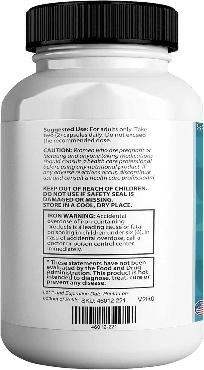 ProNail Complex Max Hair, Skin & Nails Premium Supplement with Biotin & Herbal Blend, 60 Capsules, 30 Day Supply (3)