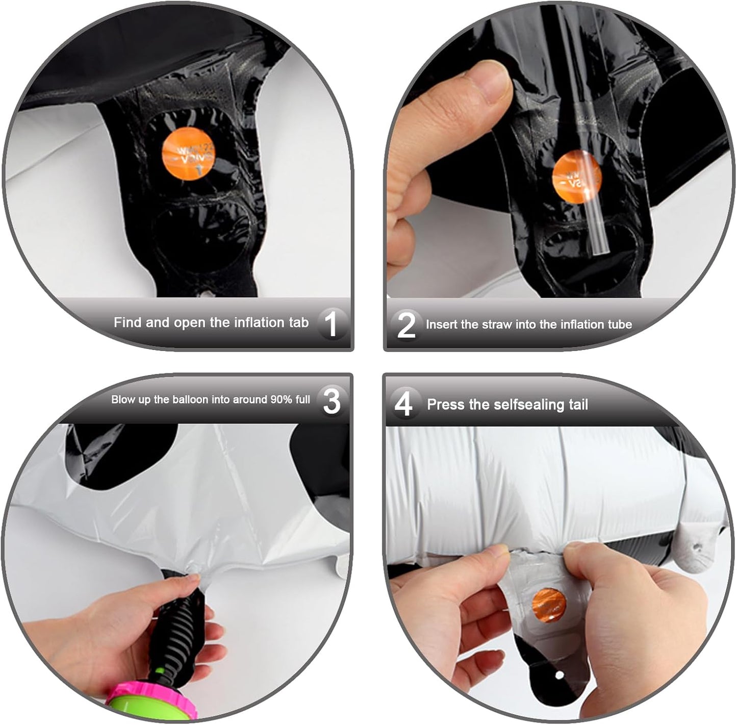 Cow Print Foil Number 8 Balloon 40 Inch, Helium Mylar Eight Number 8 18 28 38 48 58 80 88 Birthday Balloons, 8th Cow Print Women Men Wedding Anniversary, Graduations Party Supplies