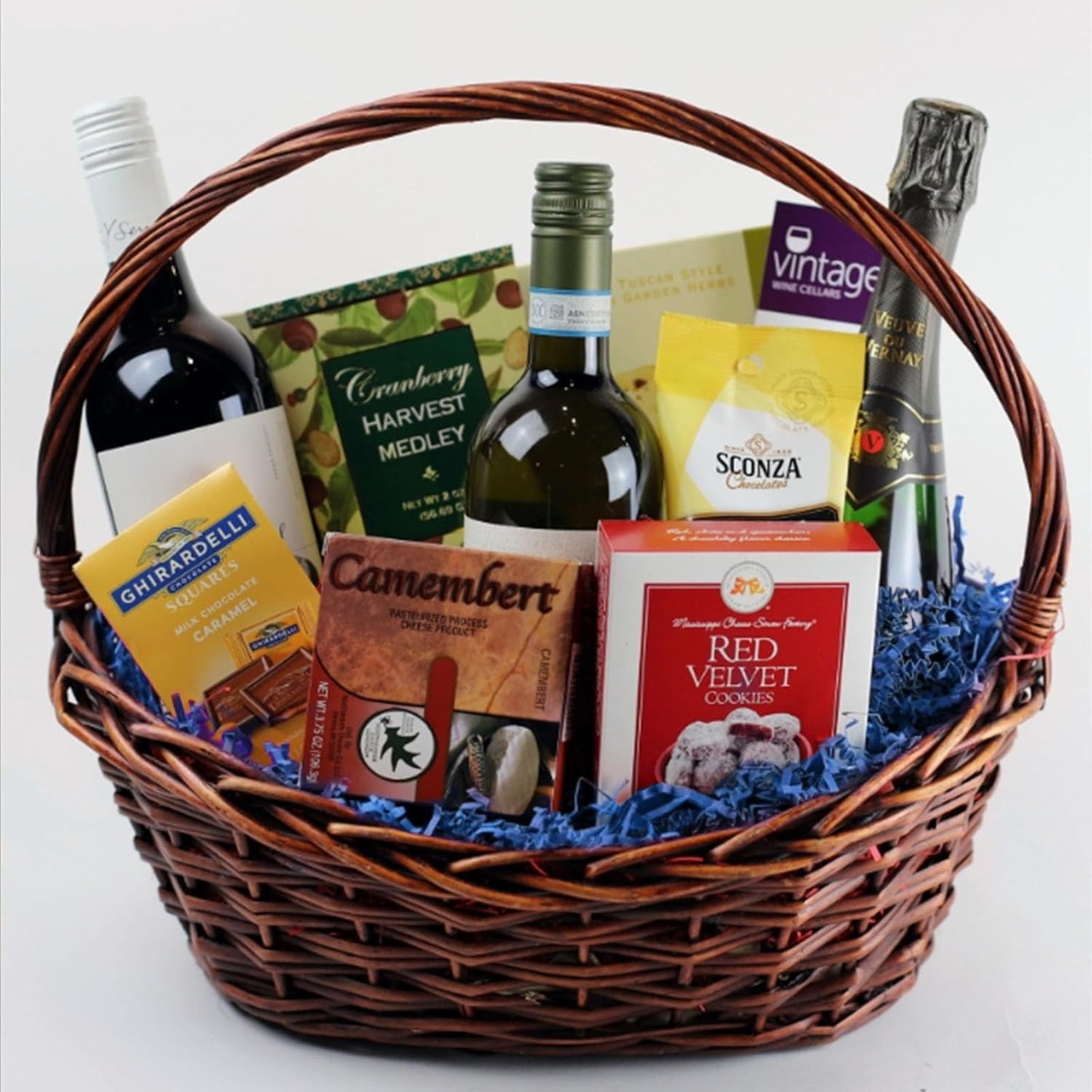 1 LB Royal Blue Crinkle Cut Paper Shred Filler Great for Gift Wrapping, Light Royal Blue Basket Fillers, Birthday, Gift Wrapping, Halloween Thanksgiving Christmas Party Decor Filling Supplies