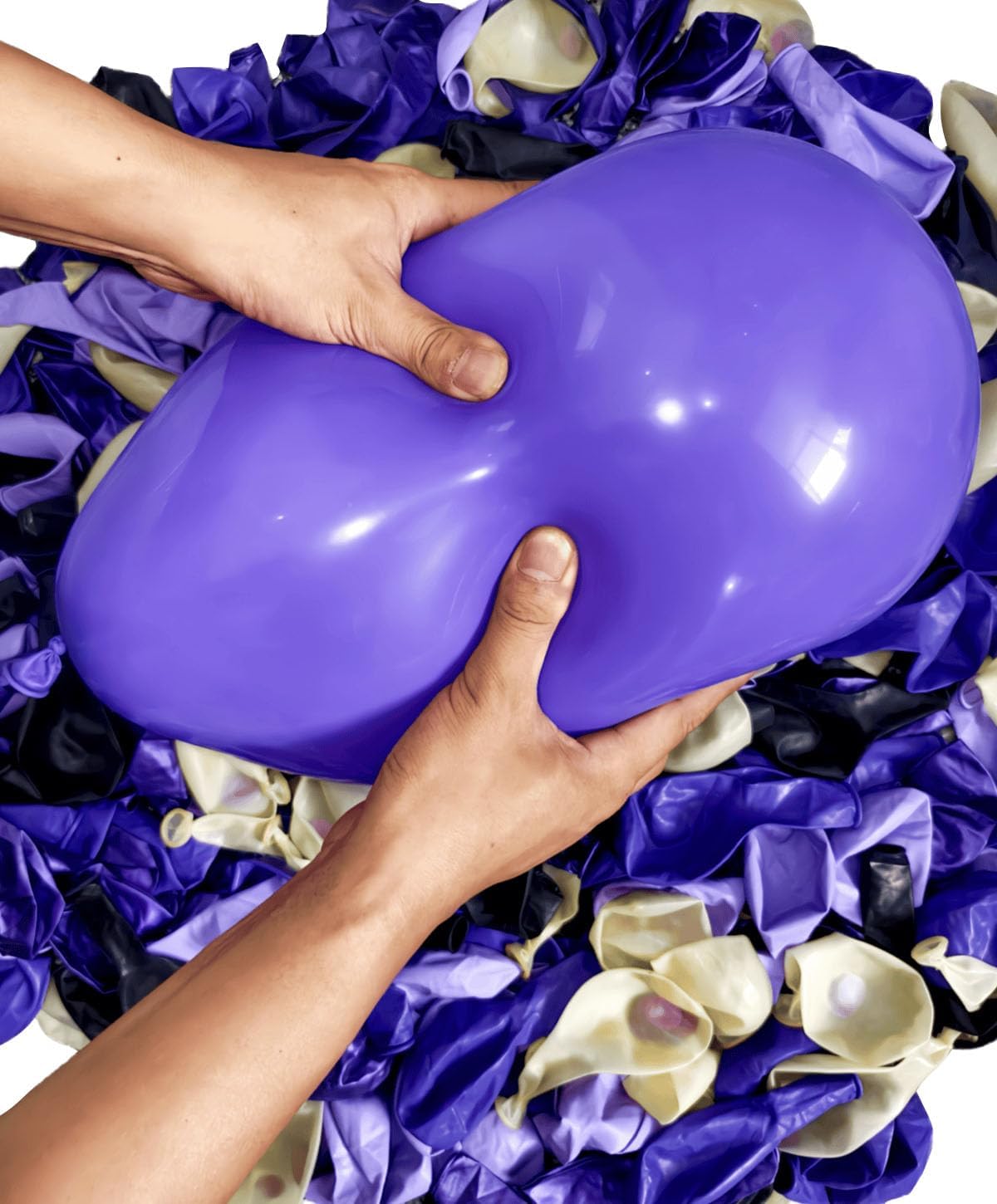 300 Pcs Lavender Purple Balloons Set 12 Inch Different Shades of Purple Party Balloon Set, Suitable for Wedding, Graduation, Birthday Party Various Event Decorations