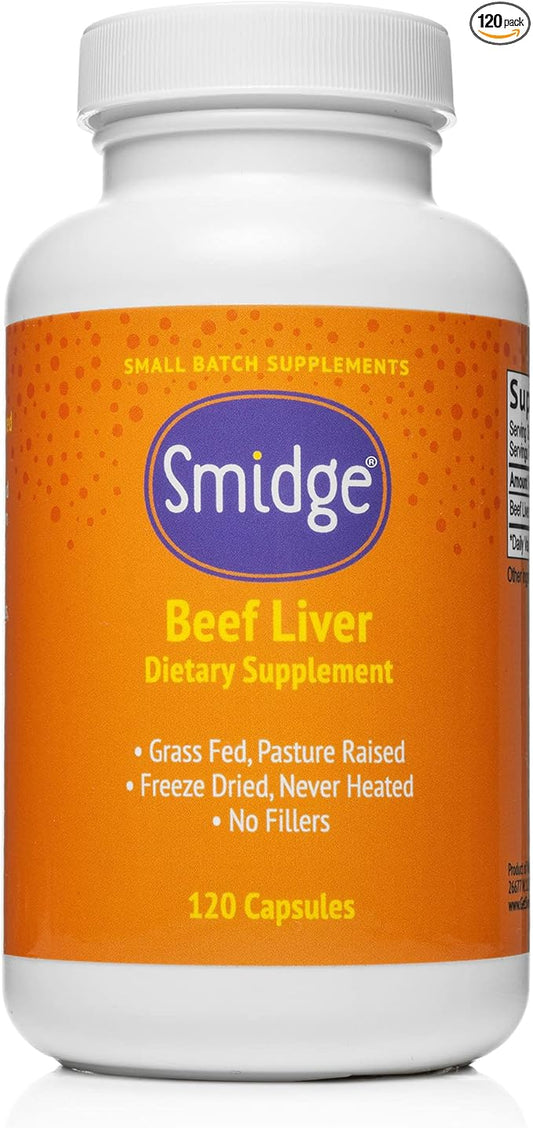 Smidge Beef Liver Capsules
