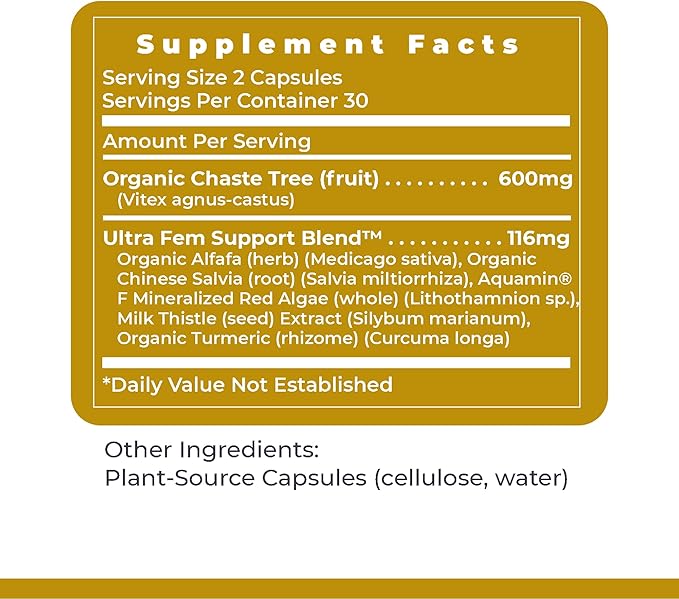 Fem Balance-FX, 60 Capsules, Vegan Product - Comprehensive Female Formula for Premier Female Health Support