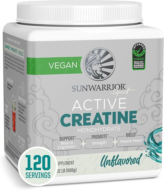Creatine Monohydrate Powder Micronized PreWorkout Recovery Supplement | Support Muscle Building Strength Training Cognition | Vegan & Keto Friendly Bulk Size (120 Servings) Unflavored