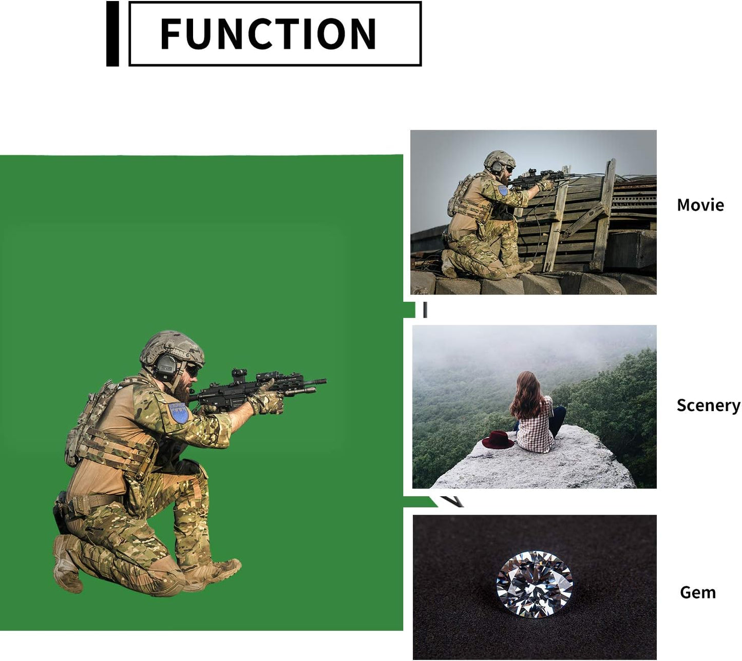 ISSUNTEX 6X9 ft Background Muslin Backdrop, Photo Studio, Collapsible High Density Screen for Video Photography and Television-Blue/Green