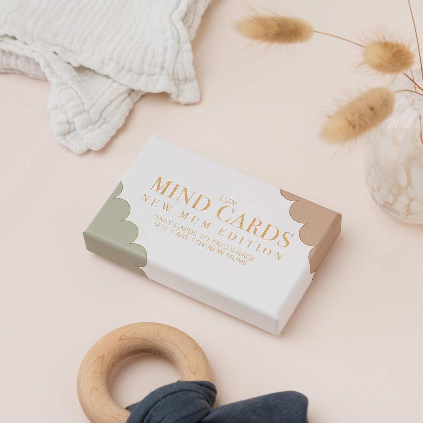 Mind Cards New Mum Edition 45 Mindfulness Cards for Women Postpartum Self Care Survival Kit Perfect for New Mom