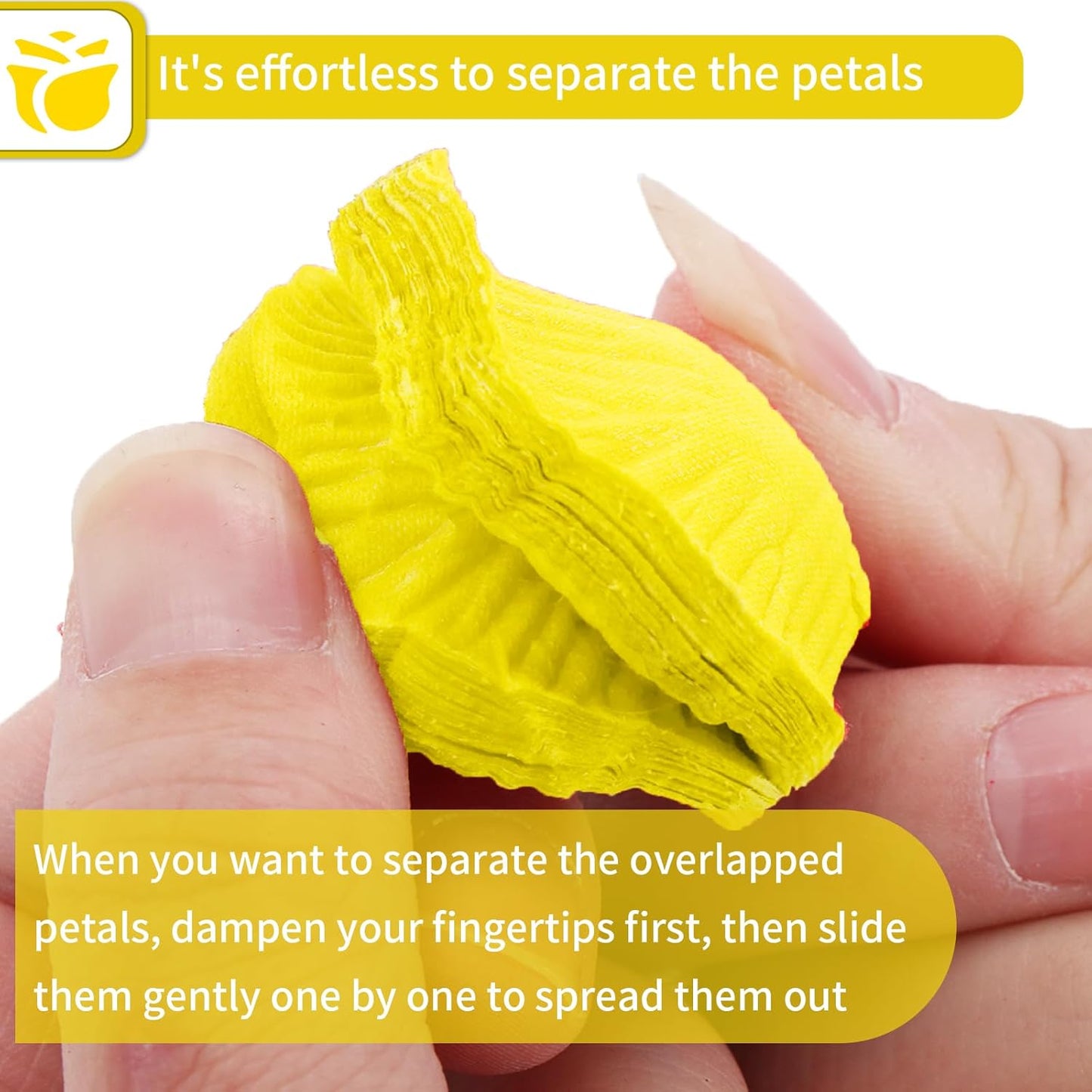 3300 PCS Artificial Fake Rose Petals,Flower Petals,Romantic Nightfor Her/Him Set,Wedding, Engagement, Party, in Bulk Flower Decorations(Yellow)