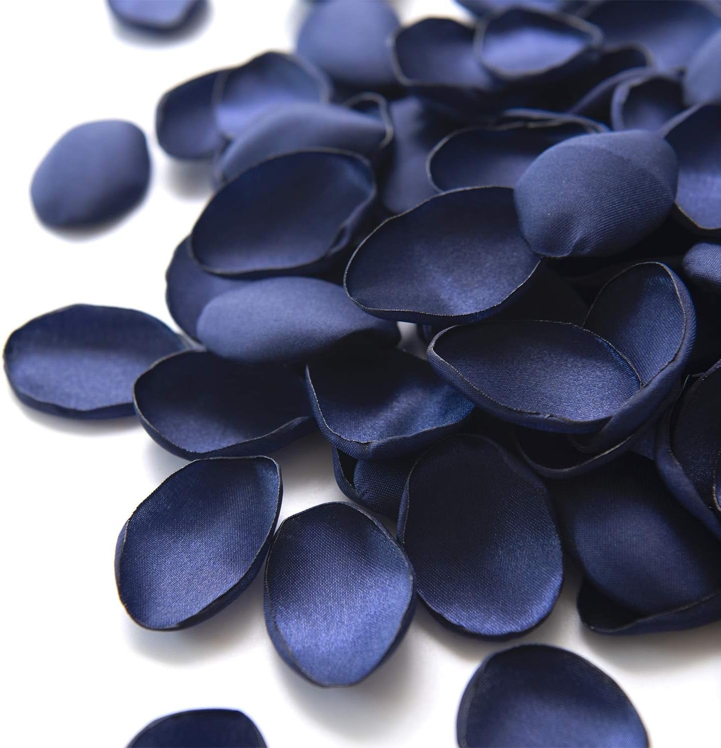 Ling's Moment Rose Petals, Silk Flower Petals for Wedding/Aisle/Flower Girl Baskets/Table Centerpiece Décor,etc.Navy Blue 200pcs