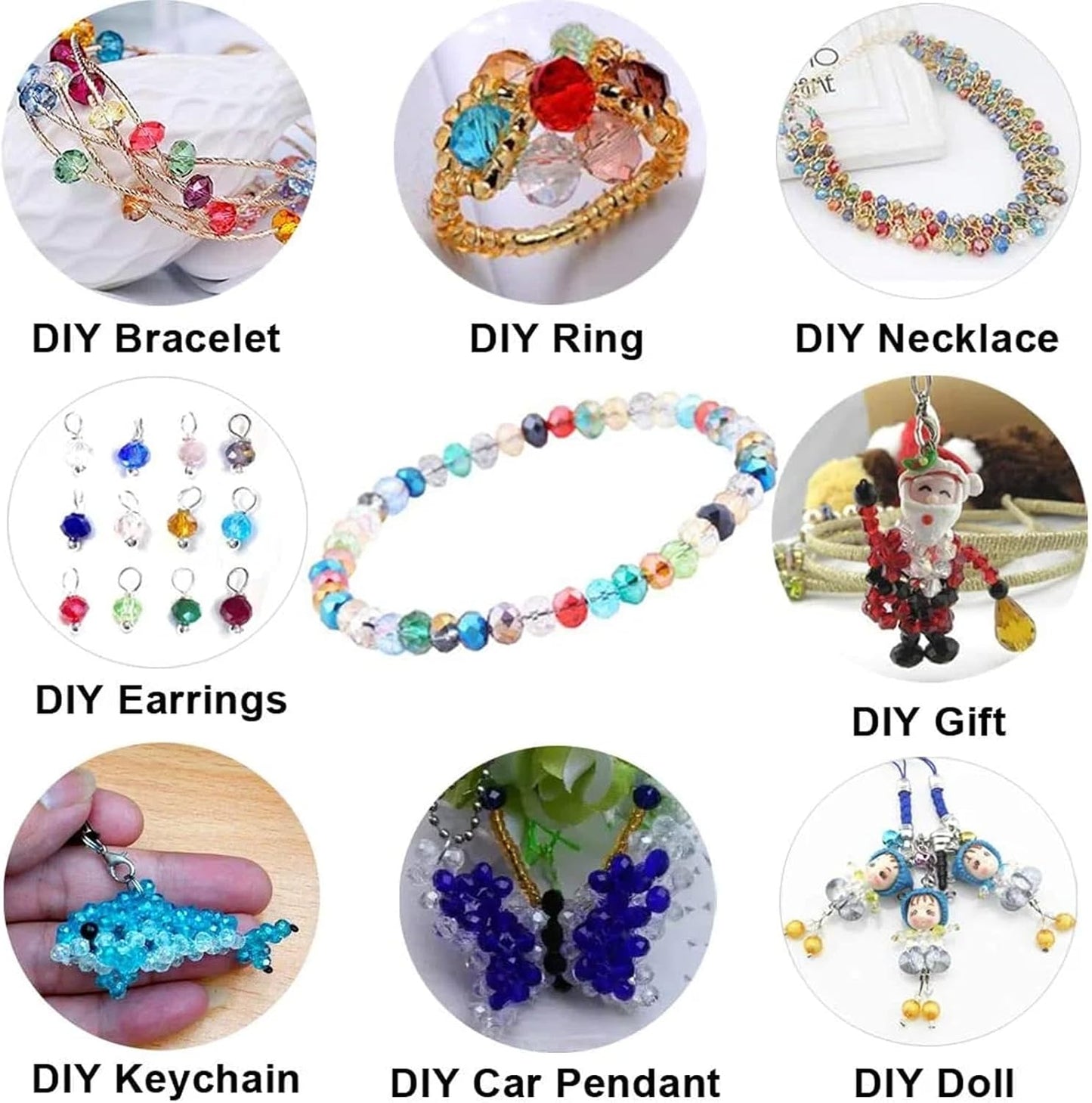 400PCS 4MM Crystal Glass Beads for Jewelry Making Green Series Rondelle Facted Crystal Glass Beads for Bracelet Making Round Glass Spacer Beads for DIY Crafts Wind Chimes Suncatchers