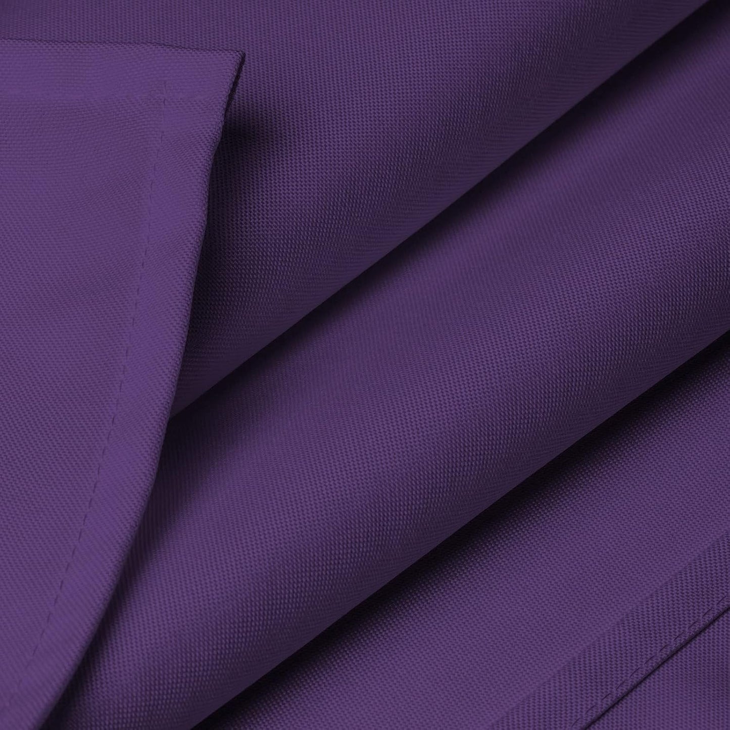 Lann's Linens - 70" Square Premium Tablecloth for Wedding/Banquet/Restaurant - Polyester Fabric Table Cloth - Purple