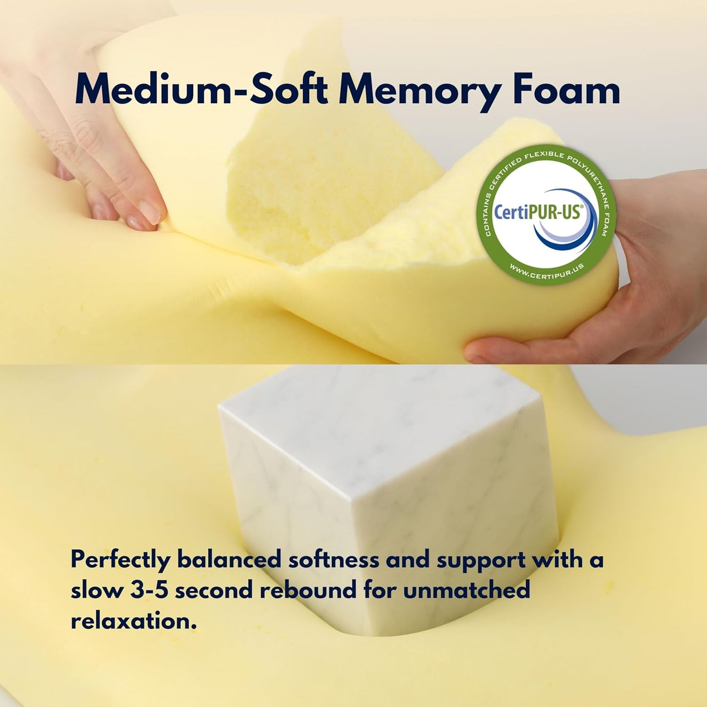 Pillow for Neck Pain Relief, Cervical Neck Pillow for Sleeping with Unique Wave Valley Design for Gentle Massage, Side Sleeper Pillow for Should Pain with Cooling Pillowcases